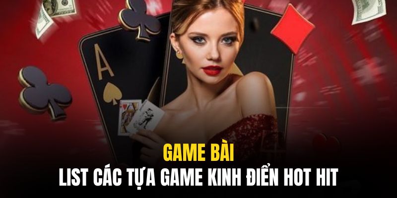 Sảnh trò chơi thu hút với đa dạng tựa game kinh điển